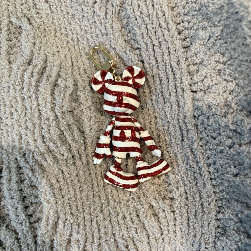 Baublebar peppermint twist Mickey mouse bag charm